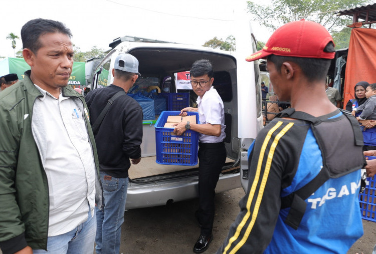 Dapur MBG Pasok 700 Porsi Makan untuk Pengungsi di Bener Meriah Aceh, Menu Ikan hingga Daging