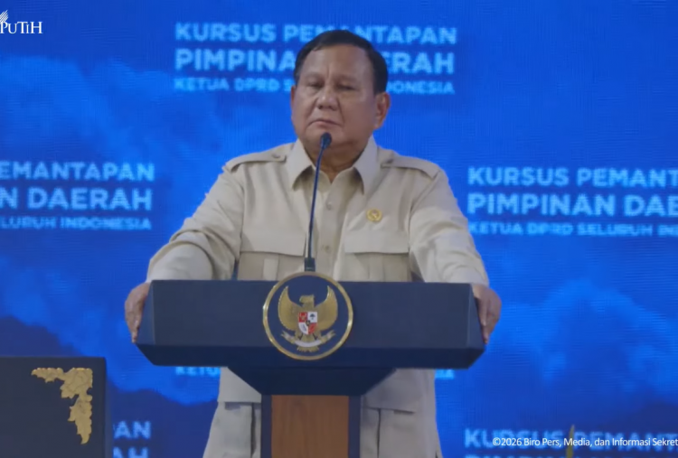 Prabowo Ikut Retret DPRD se-Indonesia, Wartawan Diminta Keluar saat Sesi Inti