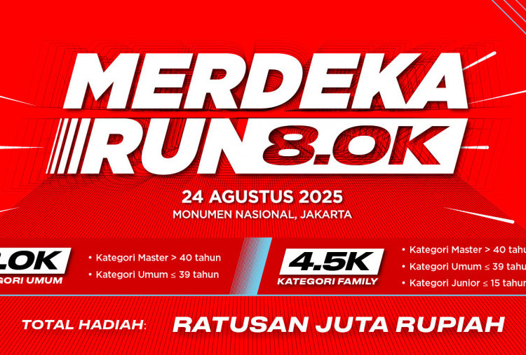Merdeka Run 8.0K: Energi Kebangsaan Menutup HUT ke-80 RI