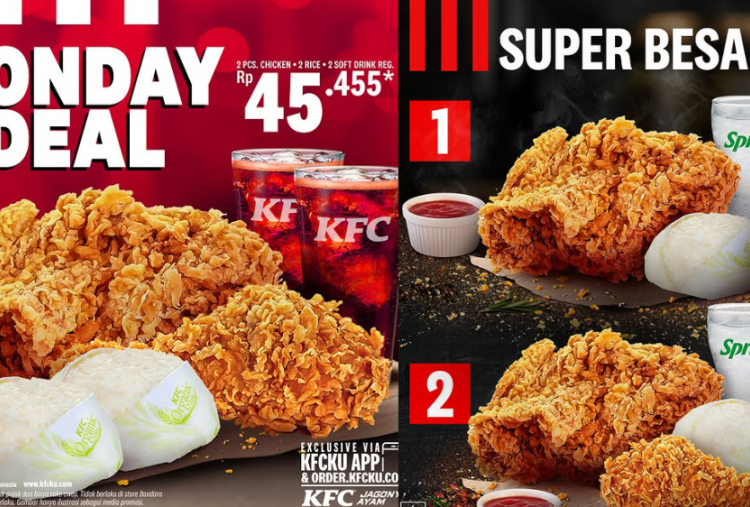 4 Daftar Promo KFC Terbaru Mei 2025, Nikmati Ayam Goreng Enak Harga Terjangkau di Awal Bulan!