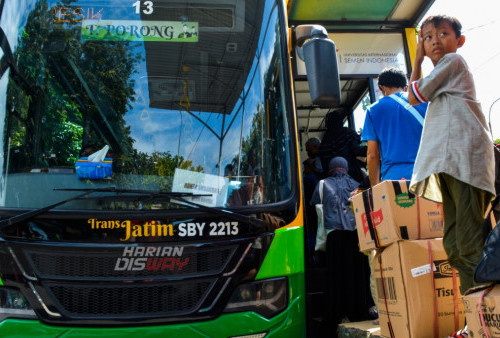 Dengan adanya penambahan armada bus Trans Jatim menjadi 30 armada tersebut karena tingkat keterisian 20 armada yang sudah beroperasi mencapai di atas 100 persen, dan 2 Cadangan. Antusias masyarakat cukup tinggi. Load factor atau tingkat keterisian mencapai lebih dari 100 persen. (foto: Rozak Yahya)