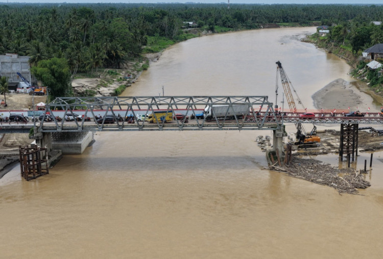 Percepat Pembangunan Jembatan Krueng Tingkeum di Aceh, Kementerian PU: Target Fungsional Juli 2026