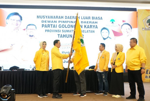 Pemilu 2024, Golkar Bidik Menang Besar,  Bobby Evaluasi Kepengurusan Partai di Sumsel