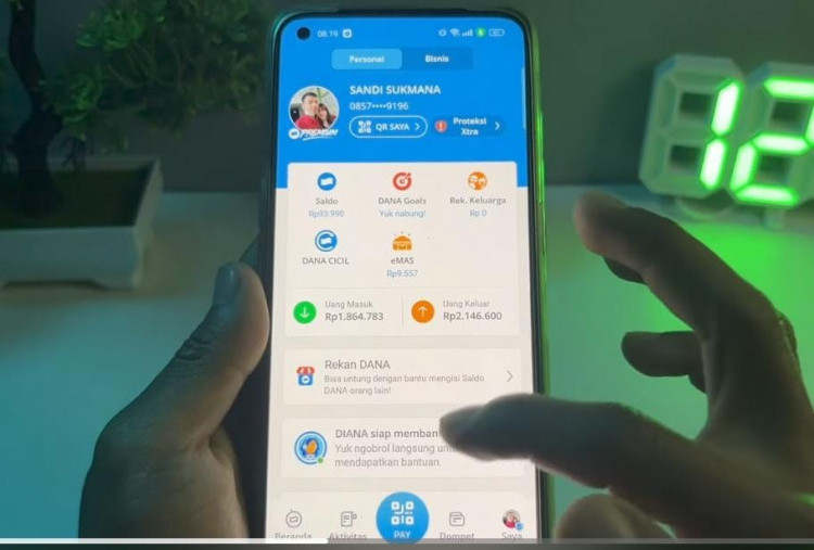 Nomor HP Kamu Terima Saldo DANA Gratis Rp612.000 Malam Ini, Cair ke Dompet Digital Tanpa Modal