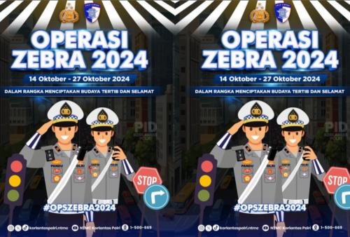 Awas! Polisi Gelar Operasi Zebra 2024 Mulai 14-27 Oktober, Ini Daftar Pelanggaran yang Diincar