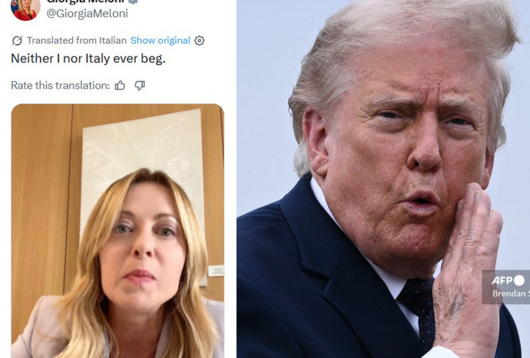 Trump Klaim PM Meloni Ngemis Ingin Foto Bareng Dengannya, Publik Italia Marah 