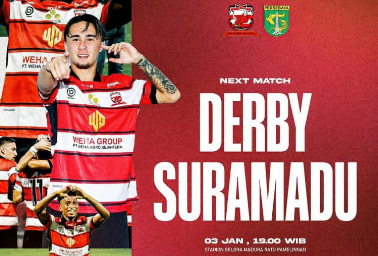 Prediksi Skor Madura United vs Persebaya, Bajol Ijo Lebih Diunggulkan