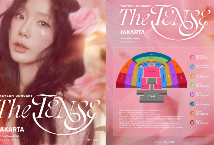 Harga Tiket Konser Taeyeon di Jakarta 2025 Paling Murah Rp1,4 Juta, Catat Tanggal Belinya!