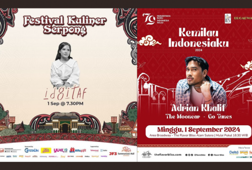 Rekomendasi Konser Gratis Jakarta Spesial Akhir Pekan 1 September 2024, Jangan Lewatin Keseruannya!