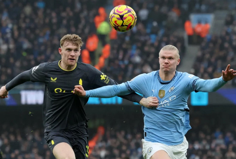 Man City vs Everton 1-1: Eksekusi Penalti Haaland Urung Bawa Kemenangan, Pep Makin Lesu 