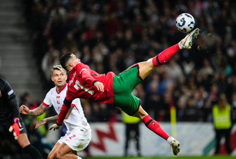 UEFA Nations League Portugal vs Polandia: Cetak 2 Gol, Cristiano Ronaldo Cetak Rekor Lagi...