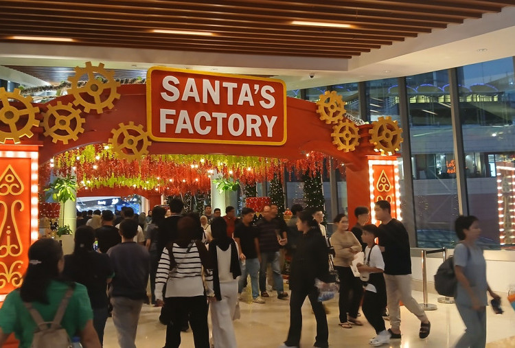 Semangat Belanja Natal, Pondok Indah Mall Diserbu Pengunjung