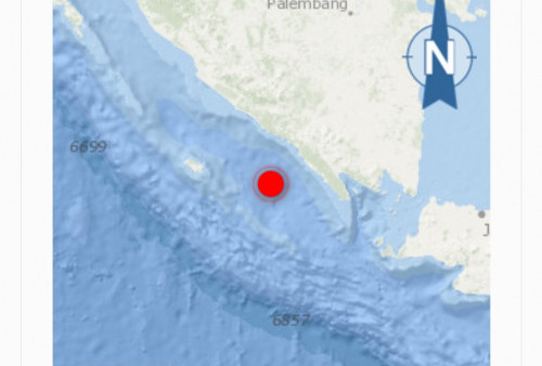 BREAKING NEWS! Gempa Magnitudo 3,2 Guncang Pesisir Barat