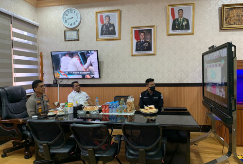 Ikuti HUT ke-20 Melalui Zoom Meeting, Wakapolda Banten: Semoga Sinergitas BNN-Polri Terus Terjaga