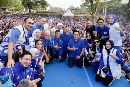 Erick Thohir Hadir Bersama Tokoh PAN di Acara PAN Bandung, Netizen : Ini Politik Apa Sepak Bola Pak ET