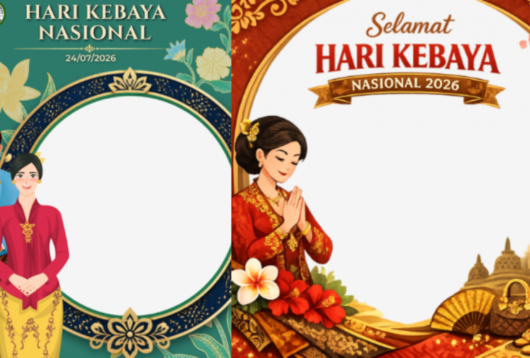 30 Twibbon Hari Kebaya Nasional 2026 Lengkap Ucapannya, Yuk Pasang di Sosmed!