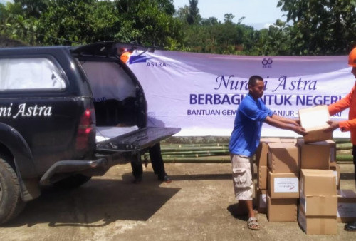 Nurani Astra Salurkan Bantuan Tahap Awal untuk Korban Gempa Cianjur