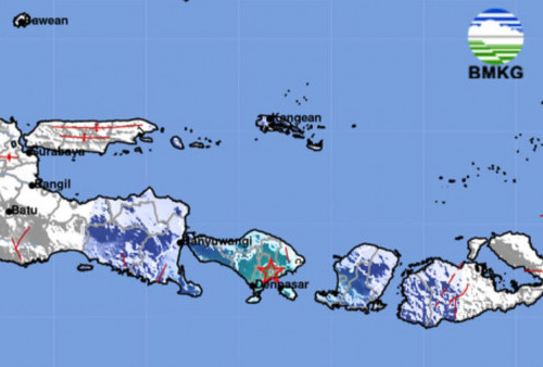 Gempa Bumi Tektonik Berkekuatan M 4,9 Guncang Gianyar, Bali