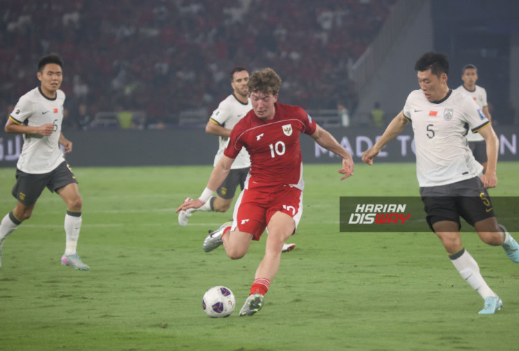 Timnas Indonesia vs China 1-0, Ole Romeny Bikin Asa ke Piala Dunia Tetap Terbuka