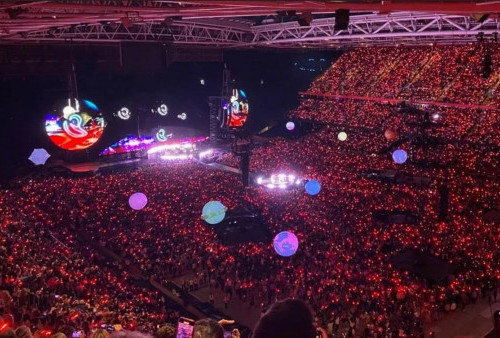 Ribuan Personel Gabungan Amankan Konser Coldplay 