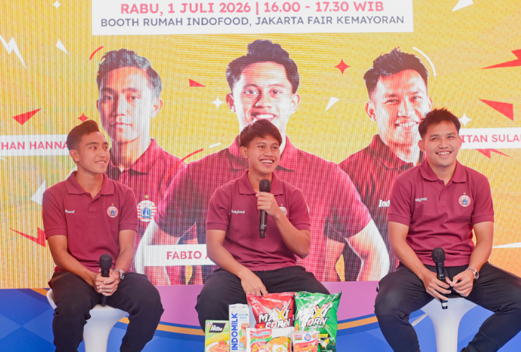 Intip Keseruan Meet & Greet Persija Bareng Indofood di Jakarta Fair 2026, Semangat Berbagi Inspirasi