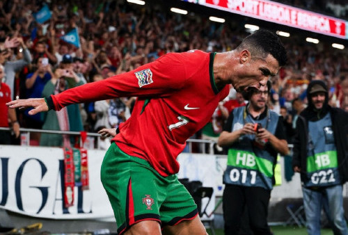 Cristiano Ronaldo Cetak 901 Gol untuk Portugal, Beri Os Navegadores Kemenangan Atas Skotlandia