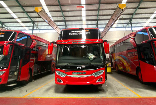 Intip Bus Parawisata Premium Dari PO Sumex 97, Jelajah Sumatera Hingga Bali