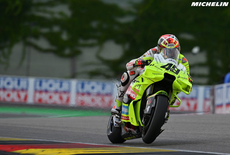 Fabio Di Giannantonio Pecahkan Rekor Sachsenring di Sesi Practice MotoGP Jerman