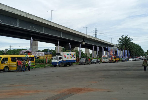 Jalan Layang Tol MBZ Sempat Ditutup, Begini Kondisi Arus Lalu Lintas Jakarta Arah Cikampek