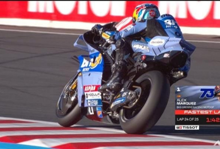 Alex Marquez Tercepat di Motegi, Amankan Tiket Q2 MotoGP Jepang