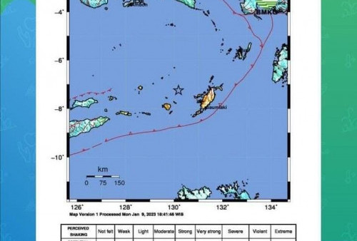 Gempa Magnitudo 7,5 di Maluku Hancurkan Bangunan Rumah dan Sekolah, BMKG: Waspada Gempa Susulan!