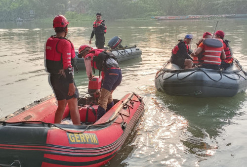 Tim SAR Selami Kalimas Untuk Mencari Sinta, Balita Yang Hilang Dekat Bendungan Rolag