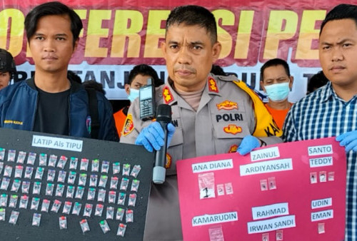 11 Tersangka Kasus Narkoba Diamankan dari 4 Kecamatan di Tanjab Timur