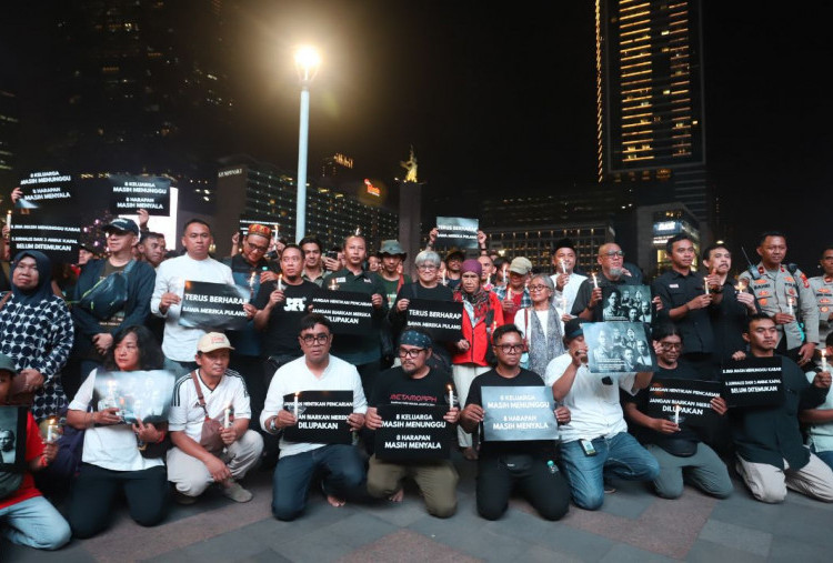 PFI Gelar Doa Bersama untuk 5 Jurnalis dan 3 ABK Hilang di Selat Sunda