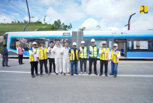 Uji Coba Kereta Otonom di IKN: Siap Digunakan, Bisa Tampung 300 Orang! 