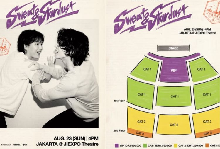 Harga Tiket Konser JANNABI di Jakarta 2026 Mulai Rp1 Juta, Penjualan Dibuka 10 Juli
