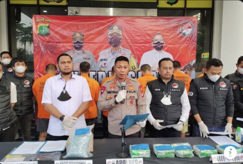 7 Kurir Narkoba Jaringan Malaysia Ditangkap, Polisi Sita Barang Bukti Senilai Rp 10 Miliar