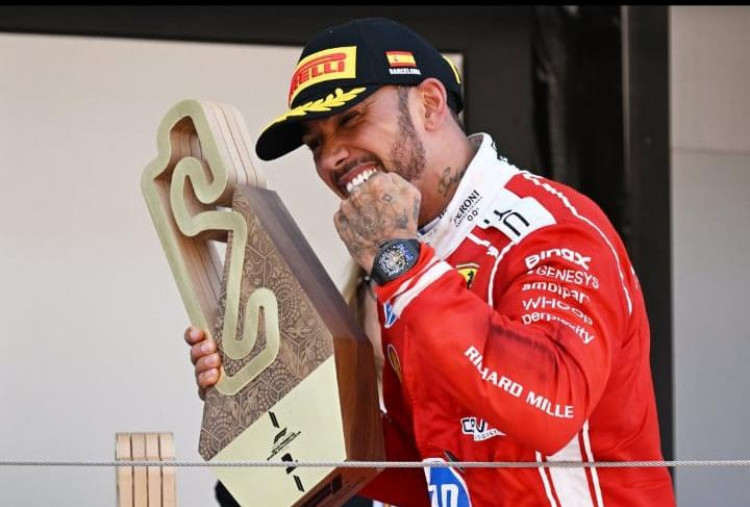 Pecah Telur! Lewis Hamilton Raih Kemenangan Perdana Bersama Ferrari di GP Spanyol 2026