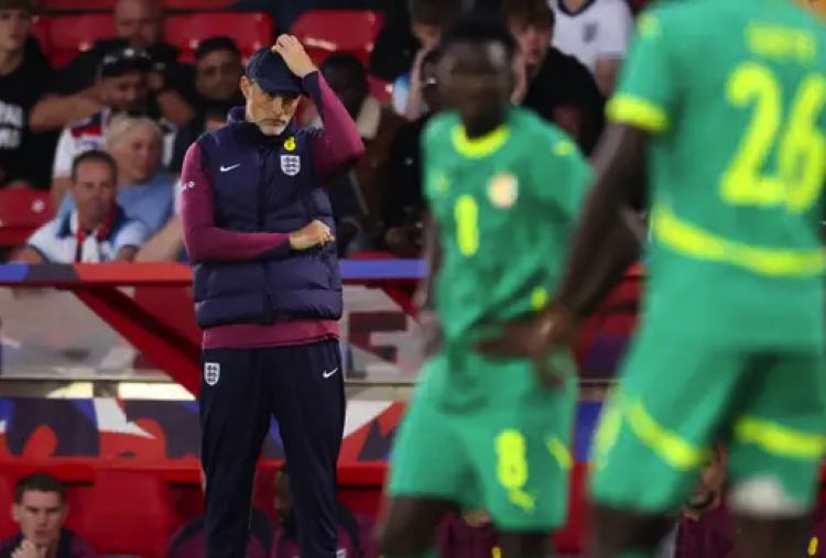 Inggris vs Senegal 1-3, Kekalahan Perdana Tuchel Bersama The Three Lions 