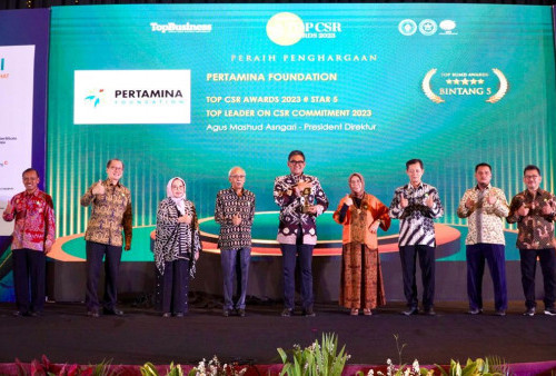 Program Pertamina Foundation Raih Bintang Lima Top CSR Awards 2023