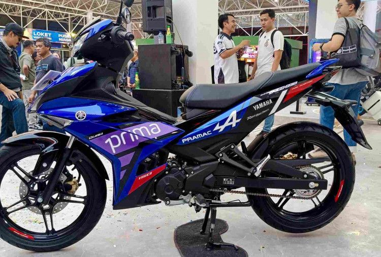 Hadir di Jakarta Fair, Yamaha Luncurkan MX King Edisi Prima Pramac Livery