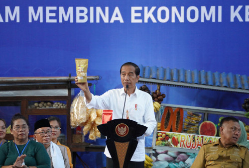 Bikin Nama Produk dengan Nama Anaknya, Nasabah Mekaar Ini Dipuji Jokowi