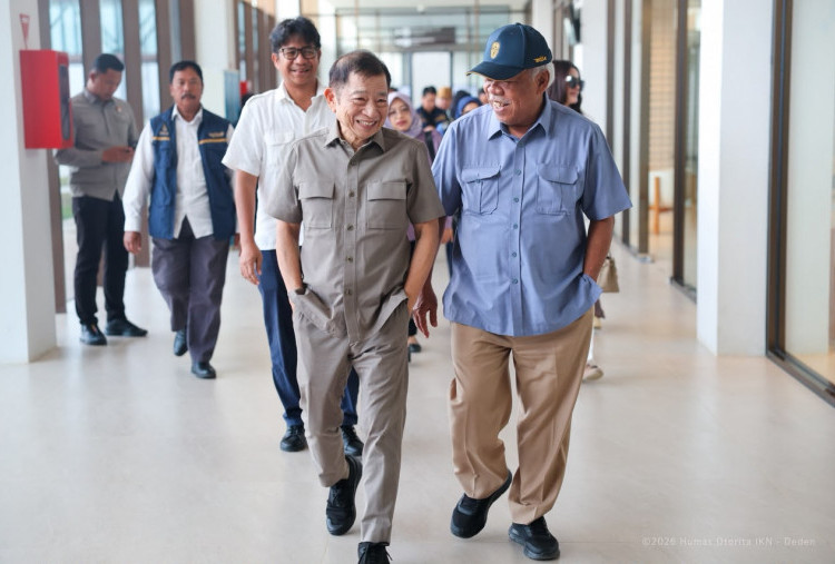 Kepala Otorita IKN Terima Kunjungan Suharso Monoarfa di KIPP Nusantara
