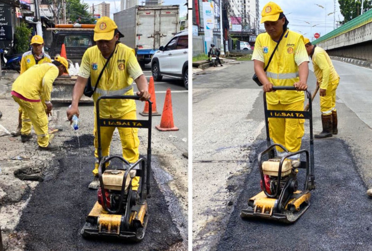 Respons Cepat, Dinas Bina Marga DKI Siapkan Hotline Pengaduan Jalan Rusak