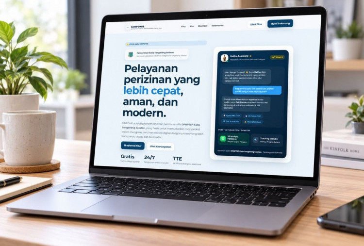 SIMPONIE V3 Diluncurkan, Perizinan Tangsel Kini Lebih Ramah Difabel dan Bisa Dipantau Real-Time