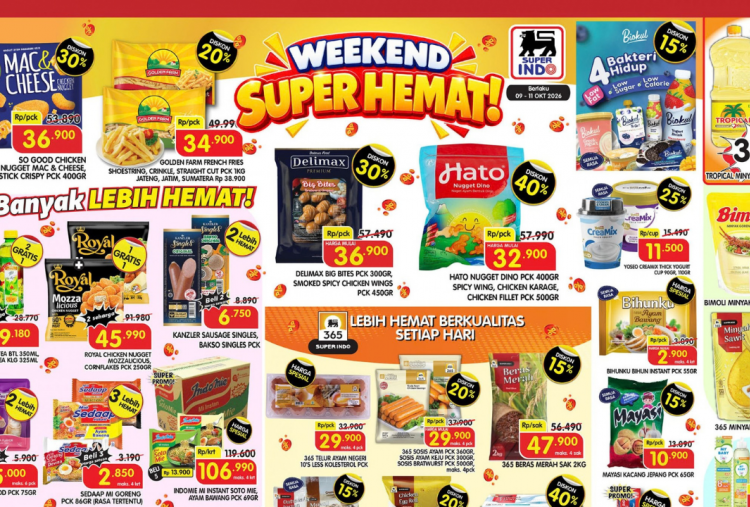 Promo JSM Superindo Weekend 9-11 Oktober 2026, Tropical Minyak Goreng Rp32.500