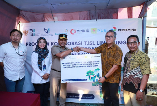 Kolaborasi Antar BUMN, Pertamina Dukung Peningkatan Kualitas Sanitasi Komunal Warga Kelurahan Rawa Barat 