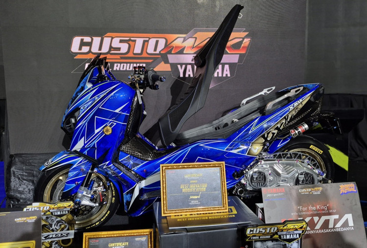 Habis Rp 1 Miliar Buat Modif, XMAX Anak Medan Jadi King of MAXI di Grand Final CustoMAXI 2025