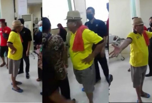 Video Pria Ngamuk di RS Karawang: Saya Kepala Desa Duren, Jadi viral di Medsos