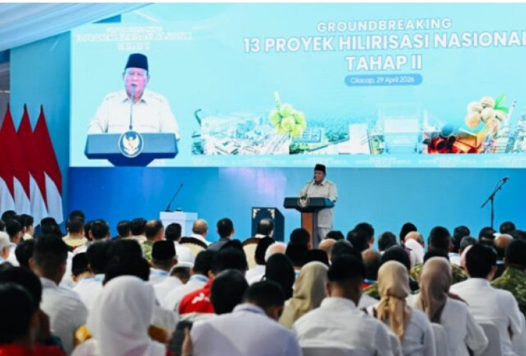 Resmikan Proyek Hilirisasi Tahap II, Prabowo: Jalan Tunggal Menuju Kemakmuran